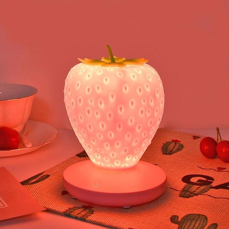 Vivolux | Erdbeer Nachttischlampe