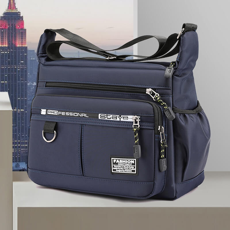 Vivolux | Leichte wasserdichte Umhängetasche mit großem Fassungsvermögen