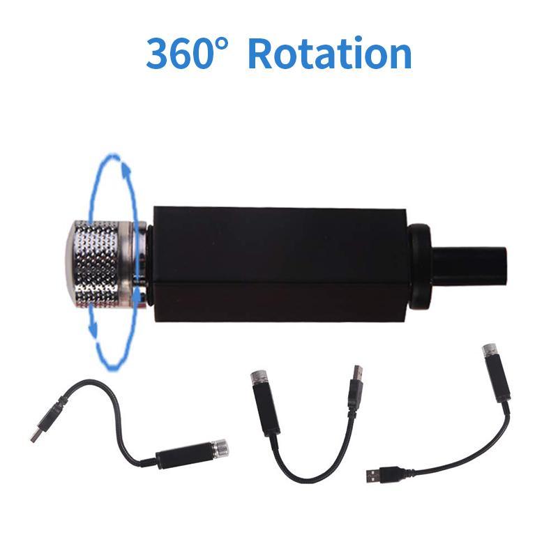 Vivolux | Auto- und Wohnraum-Decken romantisches USB-Nachtlicht