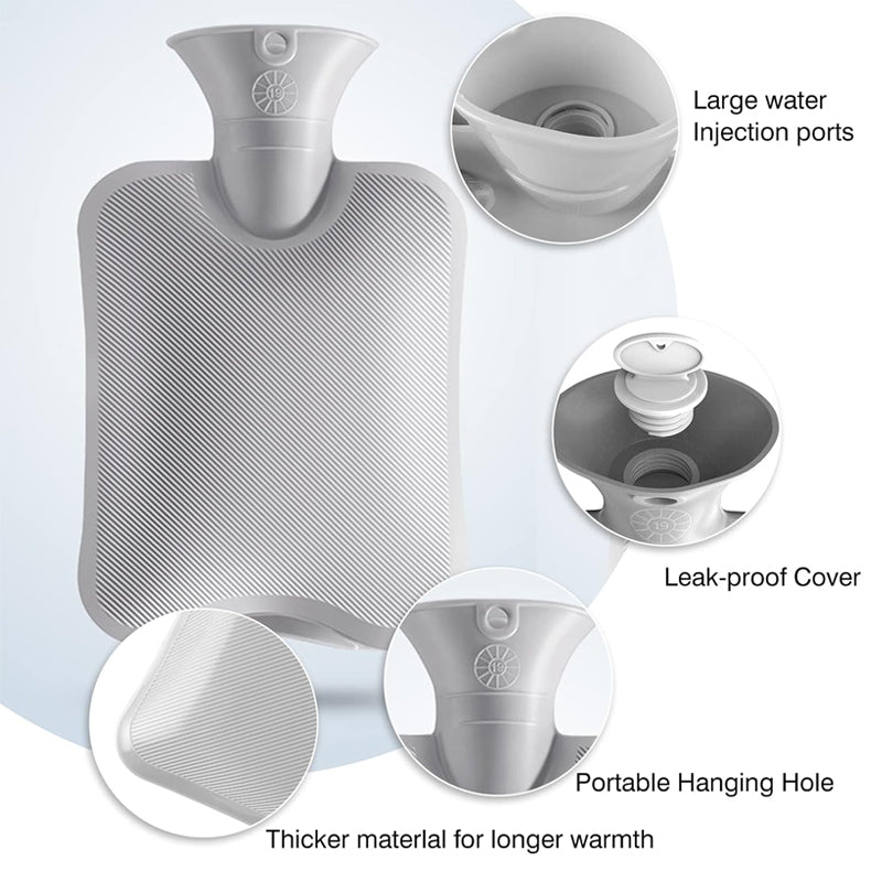 Nachfüllbarer Plüsch-Wärmflaschengürtel