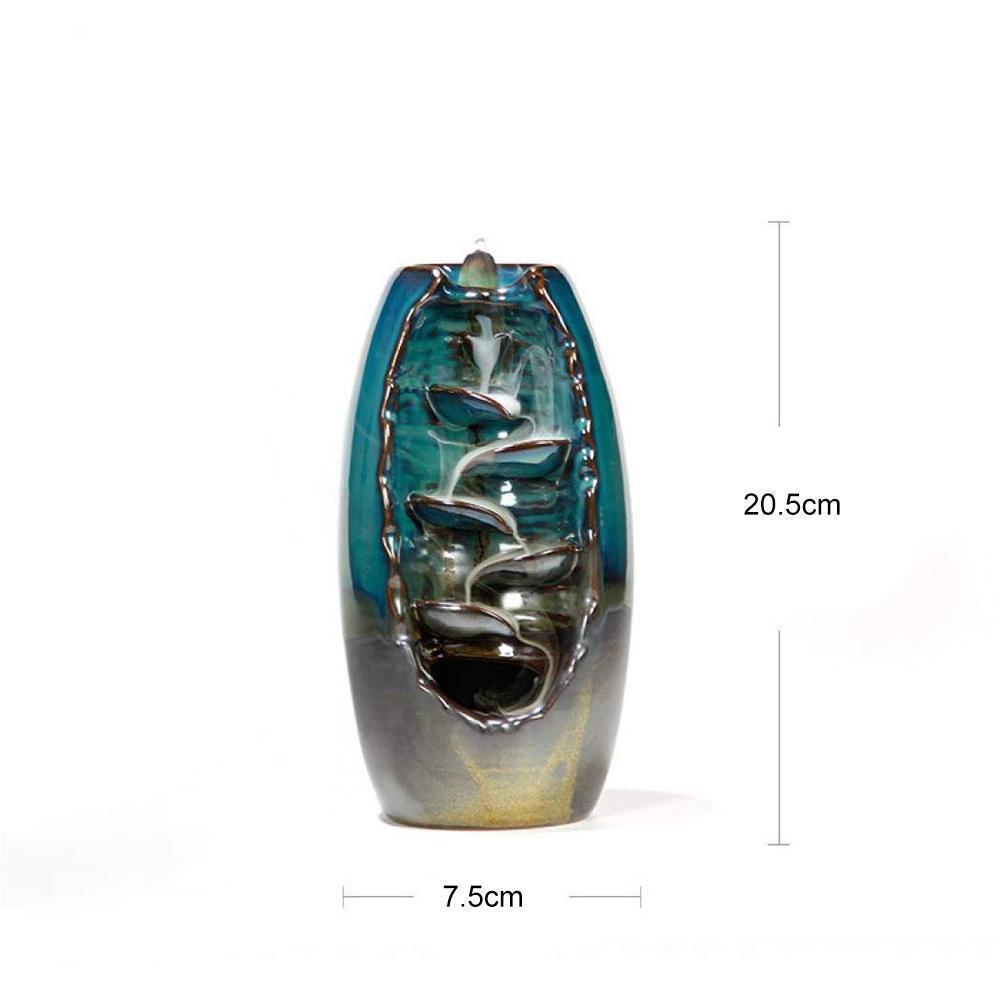 Wasserfall-Rückfluss-Weihrauchhalter