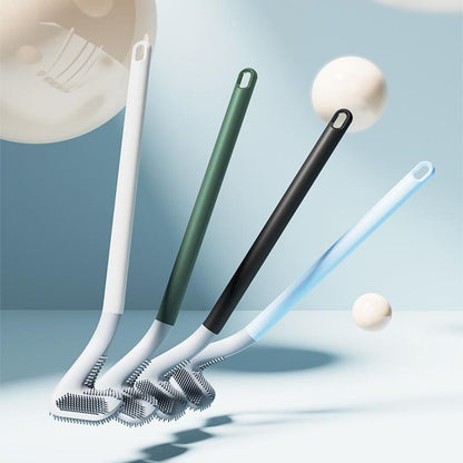 Vivolux | Langer Griff Flexible Silikon Golf WC-Bürste
