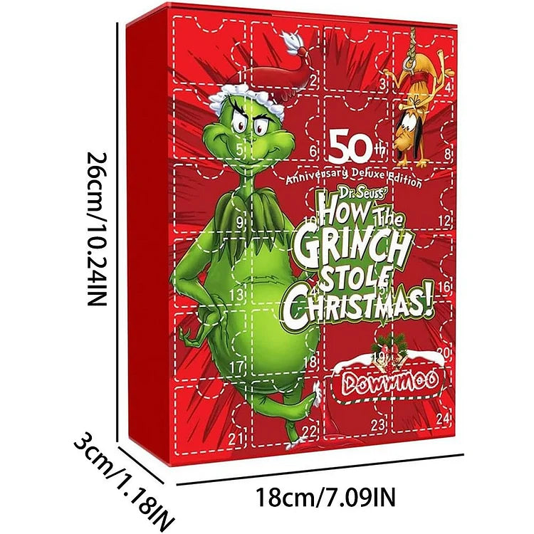 Vivolux | Grüner Monster Weihnachts-Adventskalender - Weihnachtsgeschenk