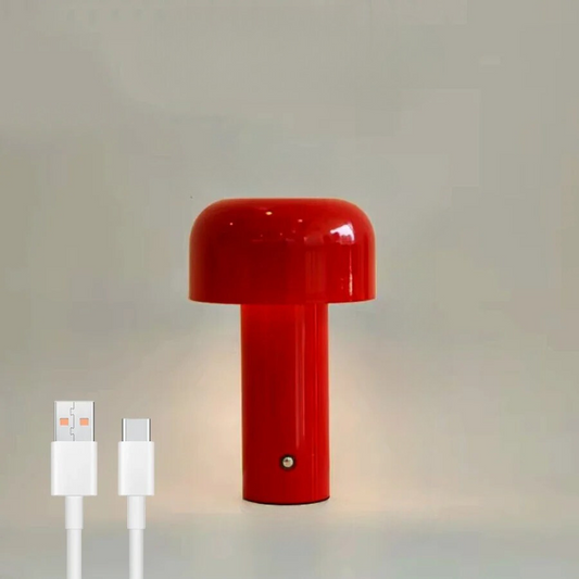 Vivolux | Frendorf - Wiederaufladbare Pilz-LED-Tischlampe für eine gemütliche Atmosphäre