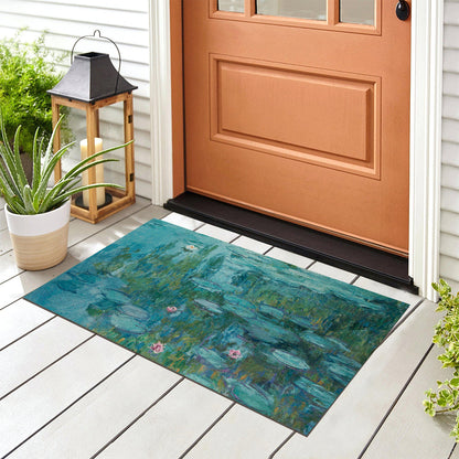 Vivolux | Monet Wasserlilie PVC Eingangsmatte