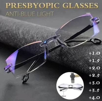 Vivolux | Progressive Lesebrille mit hoher Härte und Anti-Blaulichtfilter für die Ferne und die Nähe