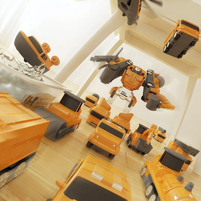 Magnetisches Transform-Engineering-Auto-Zusammenbauspielzeug