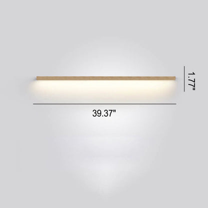 Vivolux | ZenBeam Japanische LED Wandleuchte | Massivholz Design | Moderne Akzentbeleuchtung