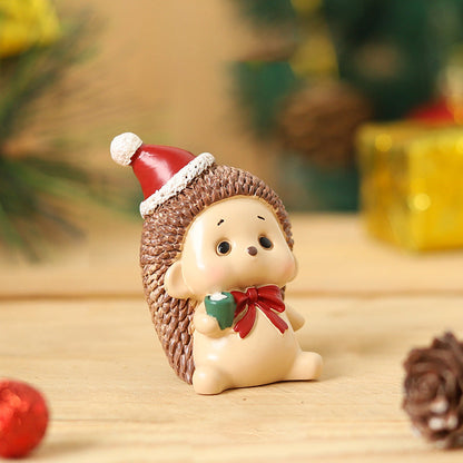 Vivolux | Handgefertigte Tier-Weihnachtsmann-Ornamente