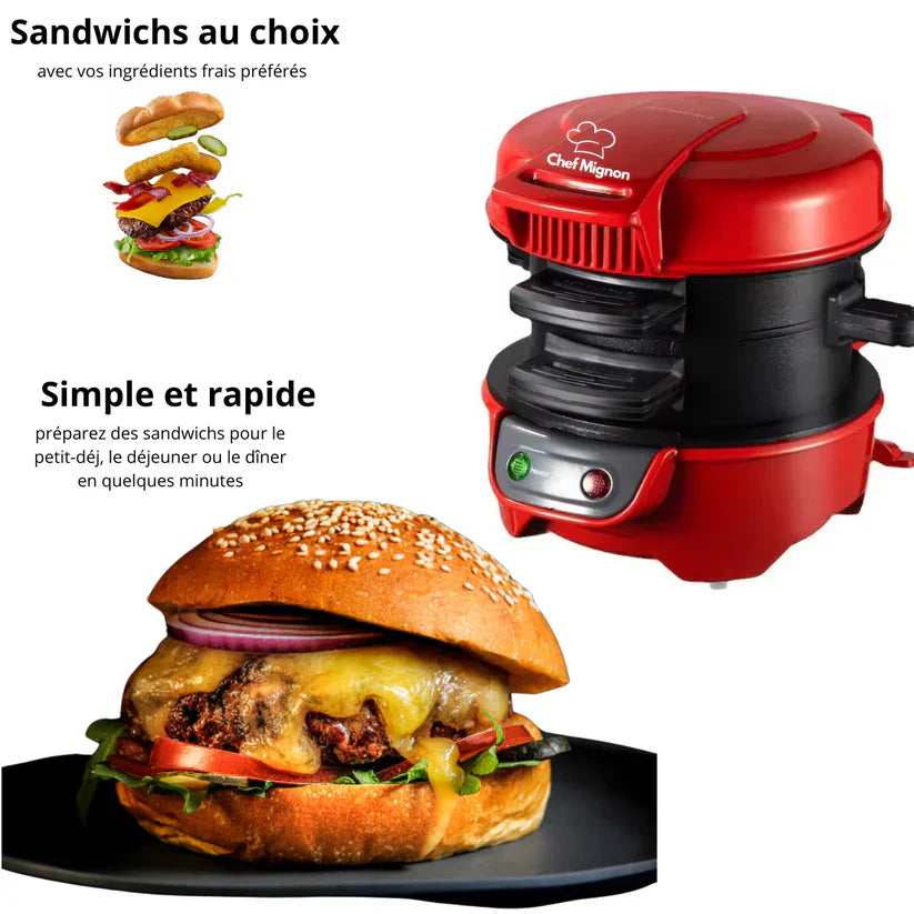 Vivolux | Manuelle Multifunktions-Burgerpresse
