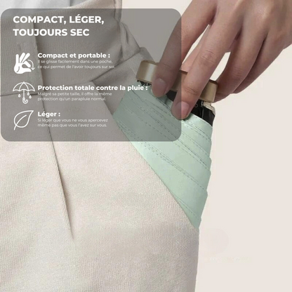 Vivolux | Kompakter Regenschirm – Ihre Geheimwaffe gegen den Regen