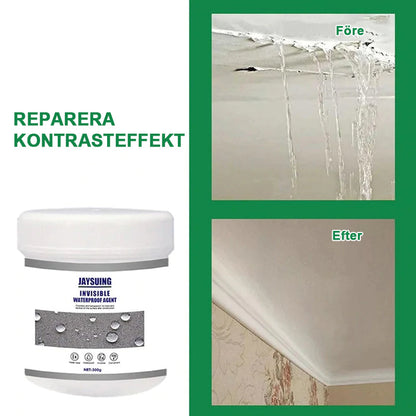 Transparente wasserfeste Beschichtung