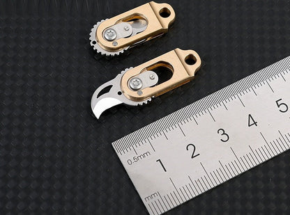 Vivolux | Mini Messing Klappenzang - Taschenformat Express Öffner