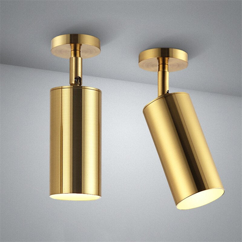 Vivolux | Nordic Messing Gold Spotlight - 5W/10W Led -Lampe
