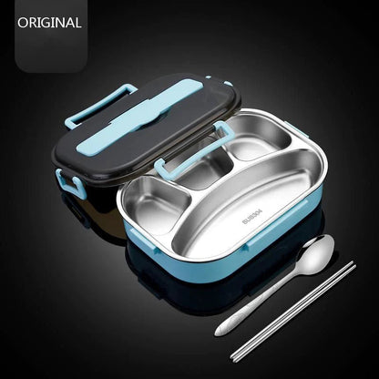 Lunchbox mit 4 Fächern, auslaufsicher