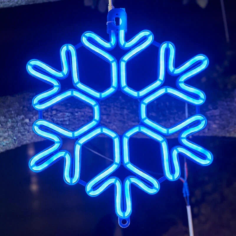 Vivolux | Wasserdichtes LED Schneeflockenlicht für festliche Winterdekoration