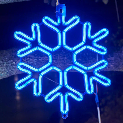 Vivolux | Wasserdichtes LED Schneeflockenlicht für festliche Winterdekoration