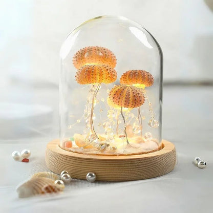 Vivolux | LumiCraft – Einzigartige DIY Tischlampe mit natürlicher Urmuschel für eine stimmungsvolle Einrichtung
