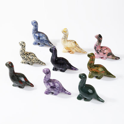 Vivolux | Frendorf 2,5 Zoll Kristall Dinosaurier Zuhause Dekoration Edelstein Deko