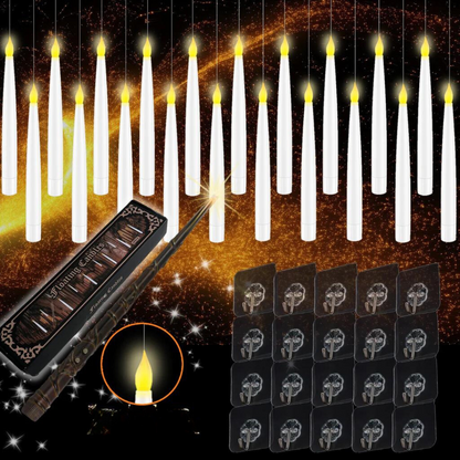 Vivolux | Schwebende LED Kerzen - MagicGlow - Von Harry Potter Inspiriert - Schaffe eine Magische Atmosphäre