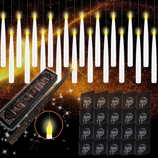 Vivolux | Schwebende LED Kerzen - MagicGlow - Von Harry Potter Inspiriert - Schaffe eine Magische Atmosphäre