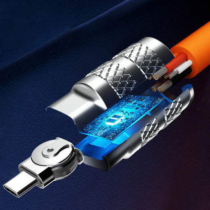 Vivolux | 180° Anti-Break Schnelllade-Datenkabel (120W)