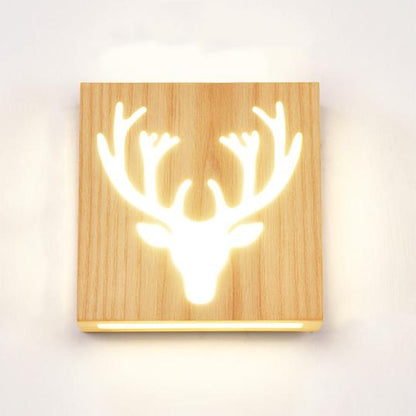 Vivolux | Wandlampe - WoodGlow - Elegante LED - Essenz des Lebens im Freien drinnen