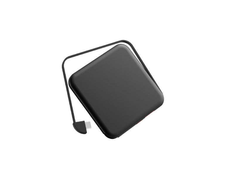 Vivolux | Tinier & Thinner Solar Power Bank mit 3-in-1 verstecktem Kabel