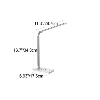 Vivolux | Minimalistische Intelligente Quadratische Bar Faltbare USB LED Schreibtischlampe