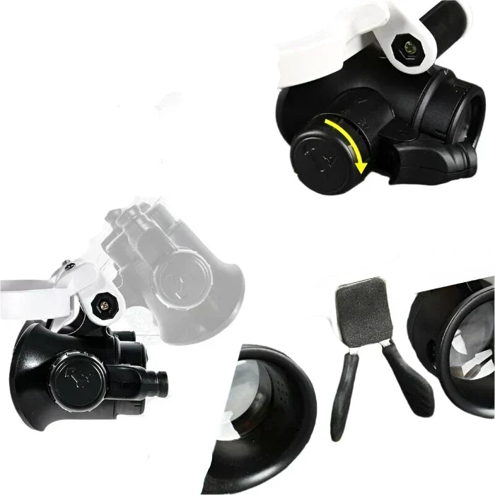 Vivolux | LED Brille Lupe 8x 15x 23x