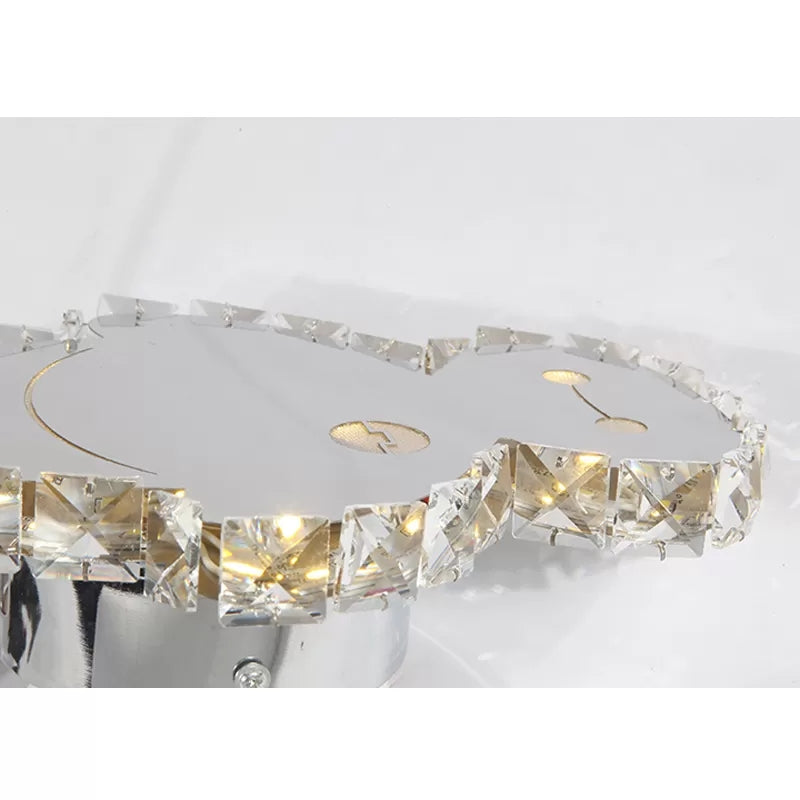 Vivolux | Cartoon schwarze Wandlampe Filmfigur Acryl Wandlicht für Kindergarten Kinderzimmer