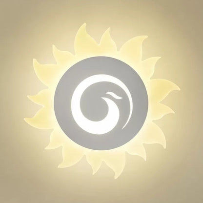 Vivolux | Flache Flur Treppen Wand Sconce Acryl Schön Modern LED Wandbeleuchtung in Weiß