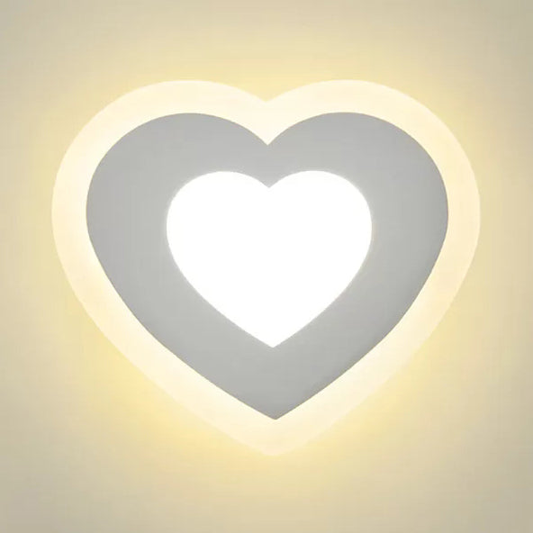 Vivolux | Flache Flur Treppen Wand Sconce Acryl Schön Modern LED Wandbeleuchtung in Weiß