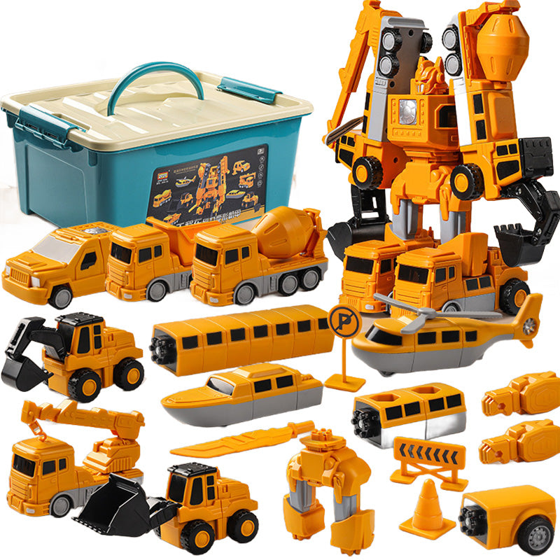 Magnetisches Transform-Engineering-Auto-Zusammenbauspielzeug