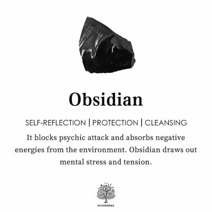 Vivolux | Obsidian Kristallkugel Dekoration