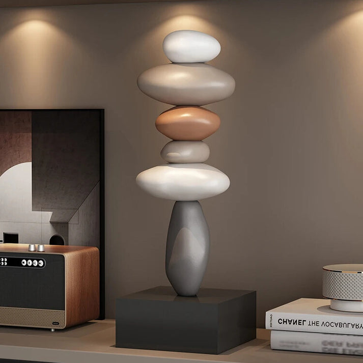 Vivolux | StoneBalance - Moderne stabile Steinskulptur