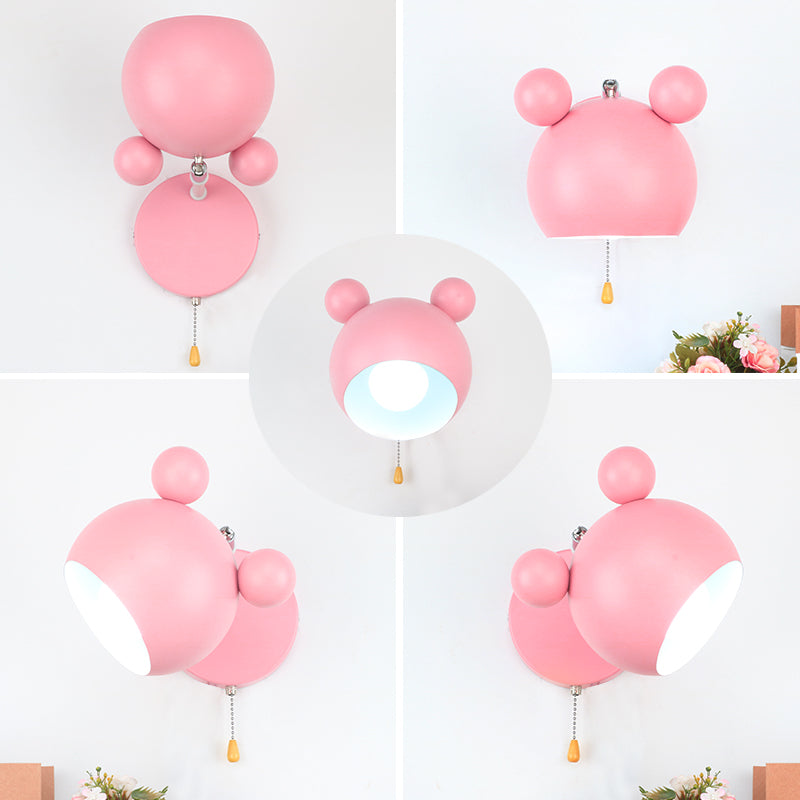 Vivolux | Moderne Stijl Cirkel Wandlamp Metaal 1 Licht Wand Sconces Verlichting voor Slaapkamer