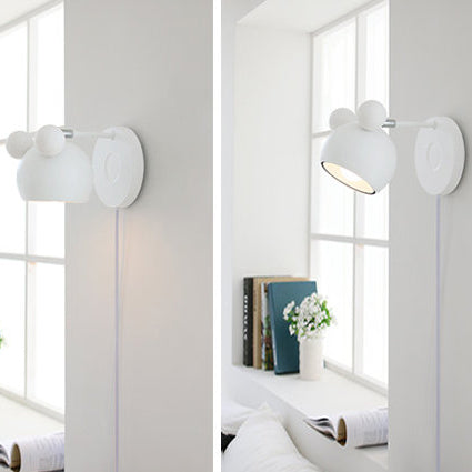 Vivolux | Moderne Stijl Cirkel Wandlamp Metaal 1 Licht Wand Sconces Verlichting voor Slaapkamer