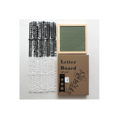 Vivolux | Filz Buchstaben Nachrichtenboard