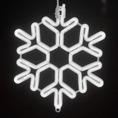 Vivolux | Wasserdichtes LED Schneeflockenlicht für festliche Winterdekoration
