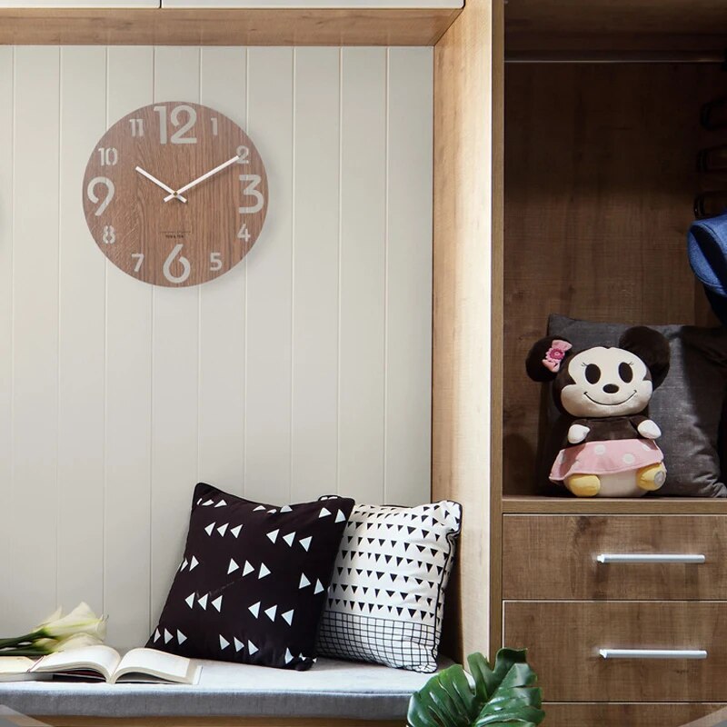 Vivolux | 3D-Wanduhr Aus Holz