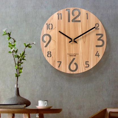Vivolux | 3D-Wanduhr Aus Holz