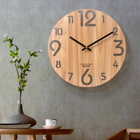 Vivolux | 3D-Wanduhr Aus Holz