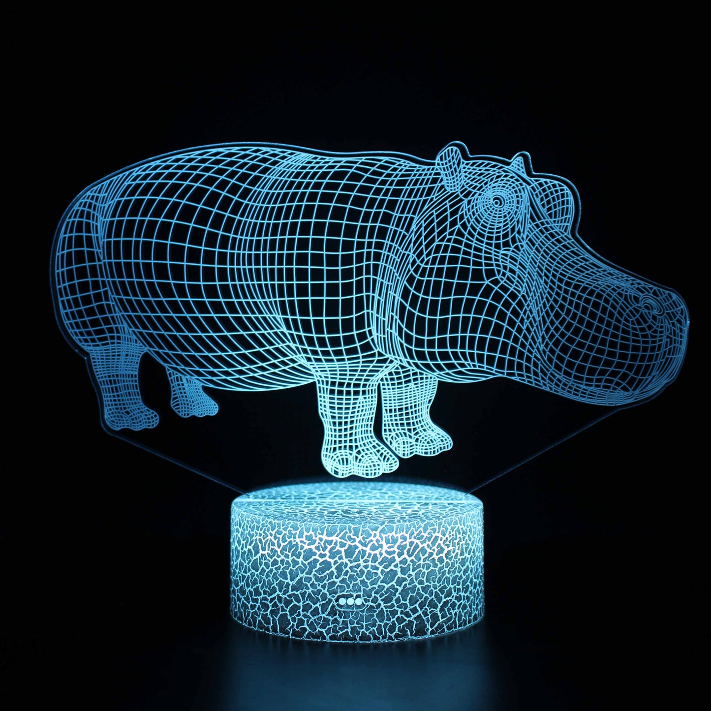 Vivolux | Hippo 3D-Optische Illusionslampe