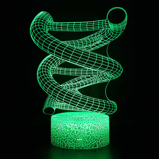 Vivolux | Menschliche DNA Biologie 3D Optical Illusion Lampe