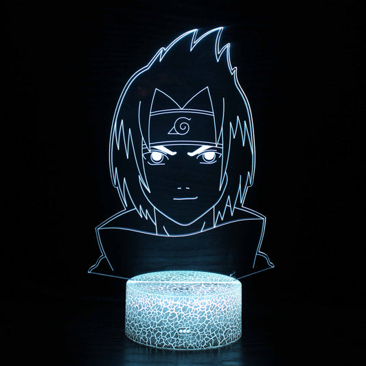 Vivolux | Little Sasuke Naruto Charakter 3D Optische Illusionslampe