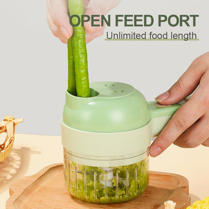 Vivolux | 4 In 1 Handheld Electric Gemüse Schneide Set