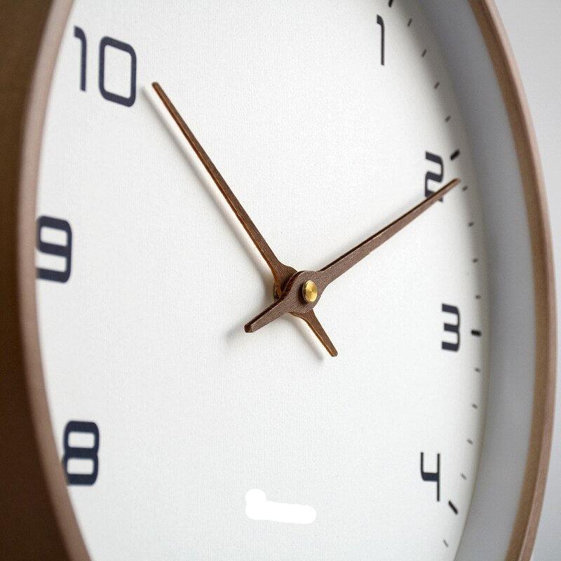 Vivolux | Skandinavische Einfachheit Wanduhr | Minimalistische Eleganz für jeden Raum - DuraClock
