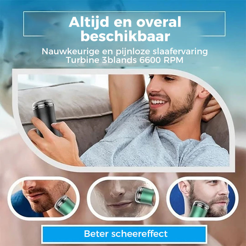 Waschbares elektrisches Taschenrasierer