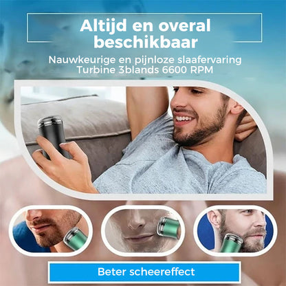 Waschbares elektrisches Taschenrasierer